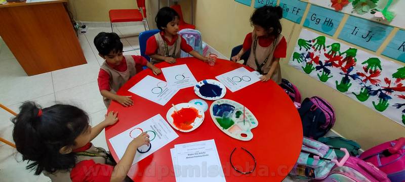 Class Nursery Bagless Day Little Picasso Unusual Art Club Activity 2023_24